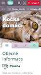 Mobile Screenshot of kocka-domaci.miciny.cz