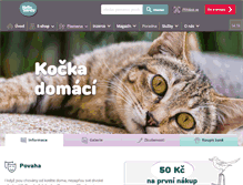 Tablet Screenshot of kocka-domaci.miciny.cz