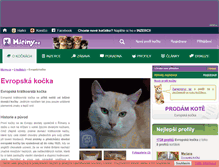 Tablet Screenshot of evropska-kocka.miciny.cz