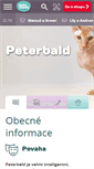 Mobile Screenshot of peterbald.miciny.cz