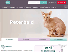 Tablet Screenshot of peterbald.miciny.cz