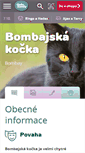 Mobile Screenshot of bombajska-kocka.miciny.cz