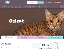 Tablet Screenshot of ocicat.miciny.cz
